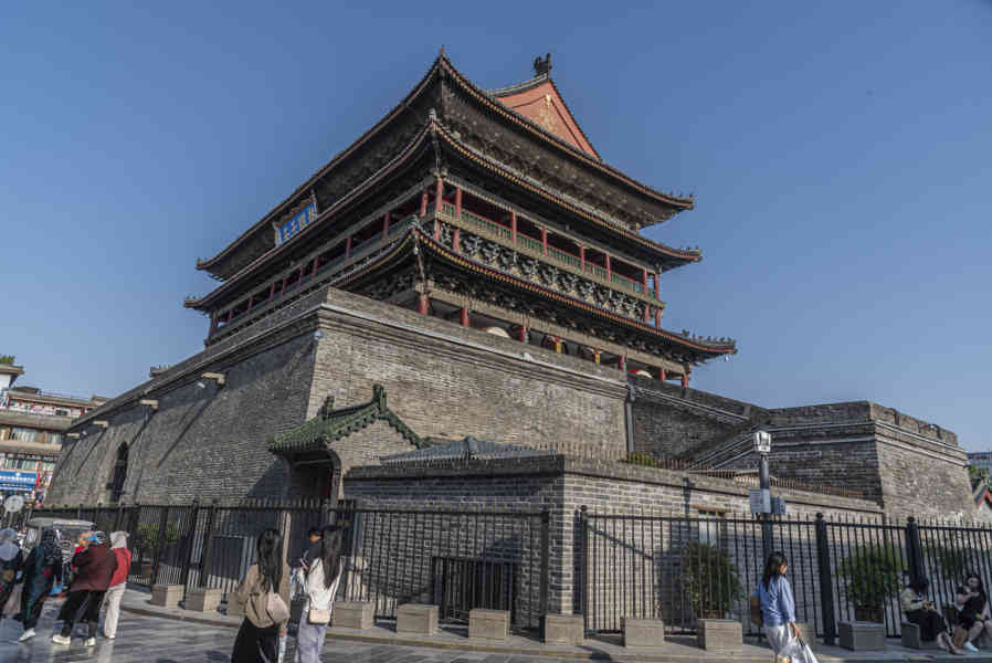 China - Xi'an 037 - pagoda del Tambor.jpg
